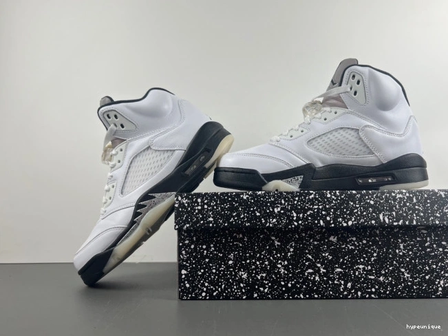 HYPE 5 RETRO DD0587-110 'WHITE JORDAN AIR BLACK' 0808